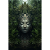 Yoga Wall Art Buddha Beauty