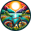 Colorful Gravel Quest: Sun-Kissed Wilderness