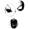Effet d'optique / visage / effrayante