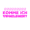 passt es gerade?