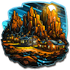 Landschaft - Illustration