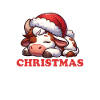Pyjama de Noël vache vaches
