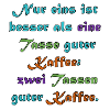 2 Tassen Kaffee