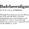 Badehosenfigur Definition