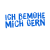 ich bemühe mich