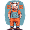 Bob the Building Pig