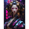Neo-Geisha : Cyberpunk Anime Style