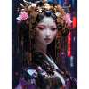 Neo-Geisha : Cyberpunk Anime Style