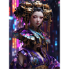 Neo-Geisha: Cyberpunk Anime Style