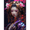 Neo-Geisha: Cyberpunk Anime Style