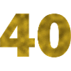 Birthday 40 years