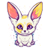 Cute Anime Style Fox Kawaii