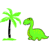 Dinosaur Palm Tree 02