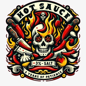 Hot sauce T-shirt