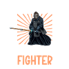 Chimpanzee does kendo