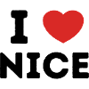 I Love with Heart Nice