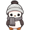 Penguin Winter Animal Baby Comic