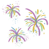 Festive fireworks