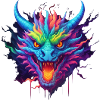 Dragon Popart
