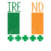 Patriotic Irish Flag Ireland Shamrock
