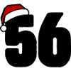 56 Number Christmas