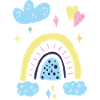 Pastel Rainbow Dreamscape
