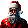 hipster claus