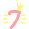 7th Birthday Crown