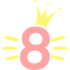 8th Birthday Crown