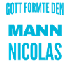 Nicolas Name Design
