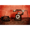 Gabeltelefon mit Balgenkamera