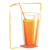 Drink in a frame
