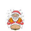 Weihnachtsmann Weihnachten Bier