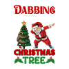 Dabbing around the christmas tree