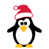 Pingouin de Noël