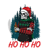 hohoho scary skulls
