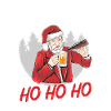 hohoho Eat and Drink Santa