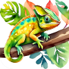 Süßes Chameleon