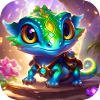 Cute Little Fantasy Lizard
