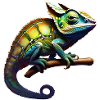 Cool Camouflage Chameleon