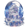 Cyberpunk Manga Kyoto Glitch