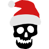 Christmas Skull