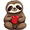 Faultier Liebe - Verliebt, Freundschaft und