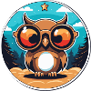 Owl Christmas Drawing