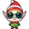 Elf Christmas Drawing