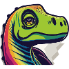 Rainbow Lizard