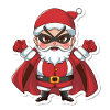 Weihnachtsmann Superheld