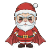 Weihnachtsmann Superheld
