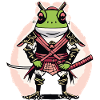 Frosch Samurai