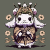 Goat in kimono